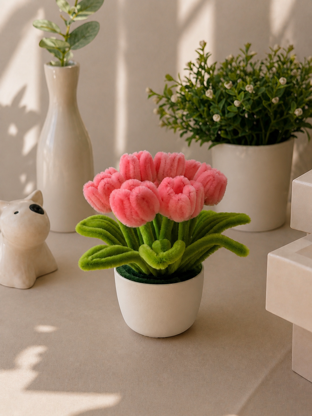 Mini Tulip Pot – Rose Pink Pop