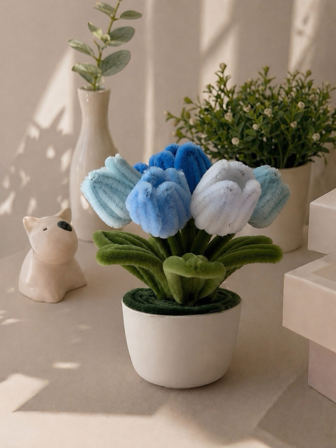 Mini Tulip Mix Pot – Blue Breeze
