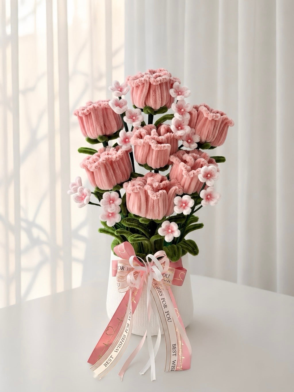 Rose Arrangement – Pink Classic